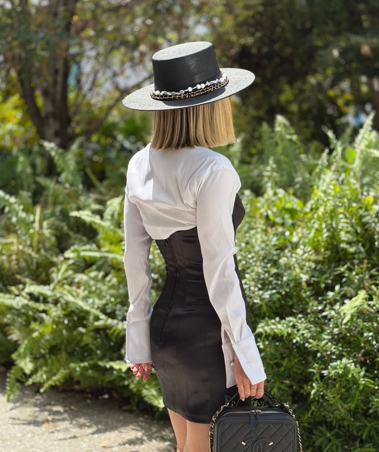 Hat Jewelry Black & Gold