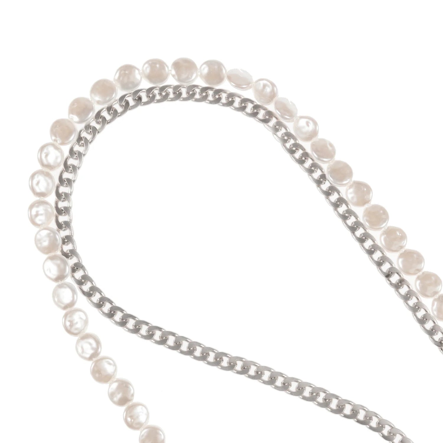 Hat Jewelry pearl & silver