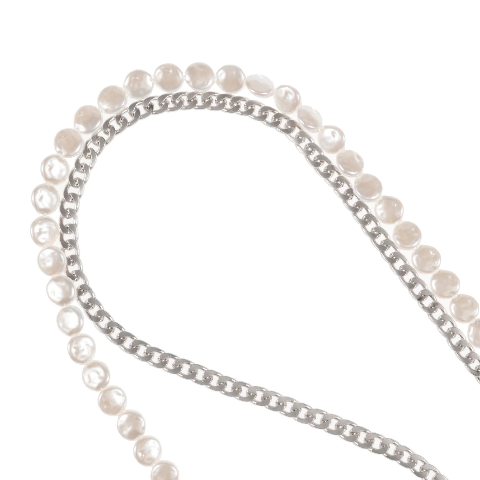 Hat Jewelry pearl & silver