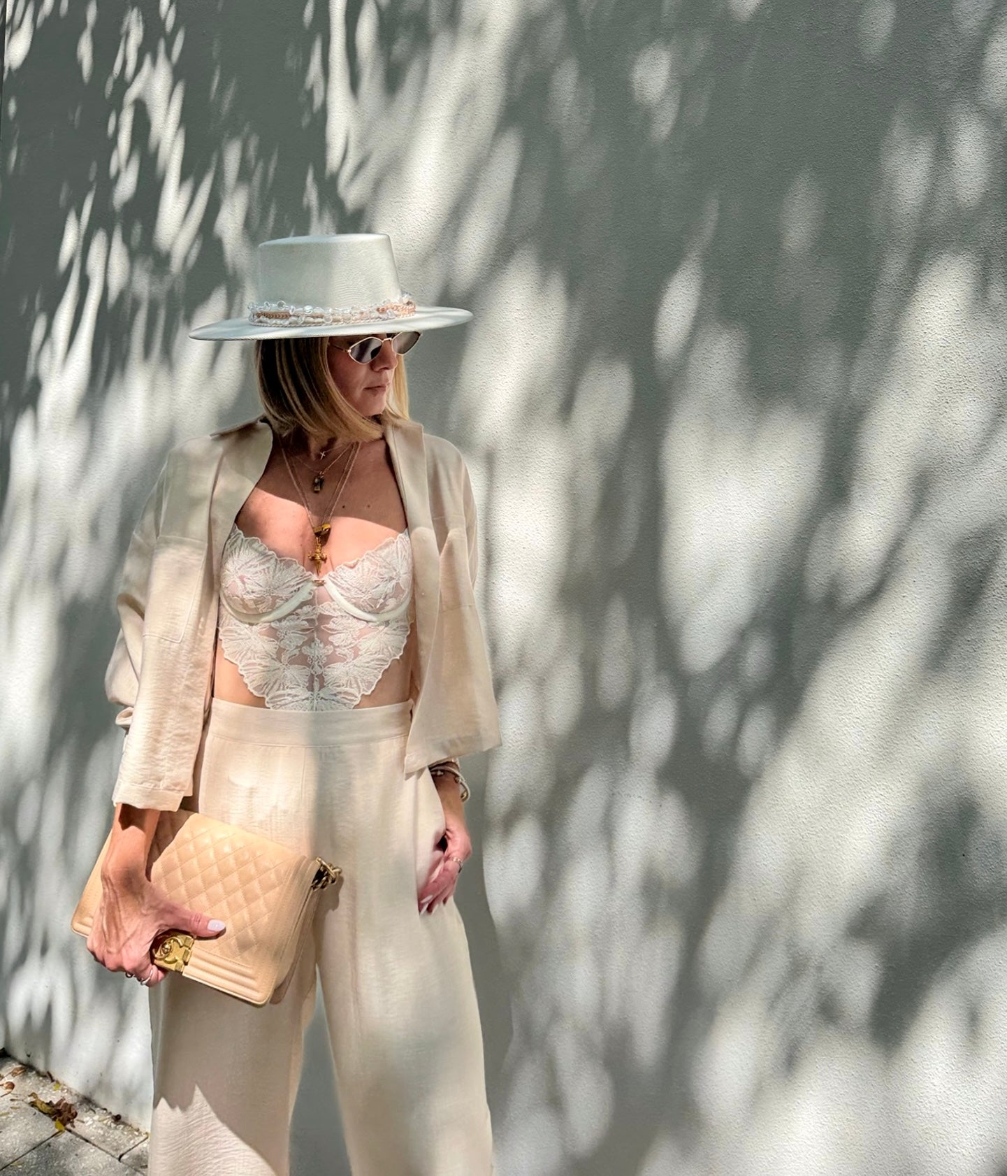 Hat Jewelry Pearl & Rose Gold