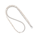 Hat Jewelry pearl & silver