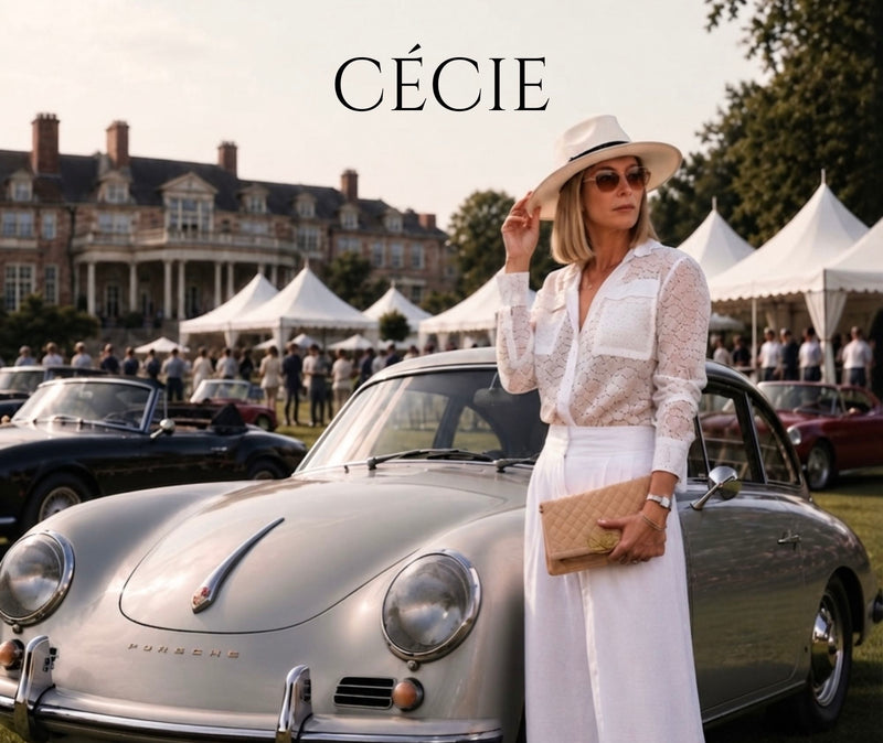CÉCIE AT THE HAMPTONS CONCOURS D’ELEGANCE